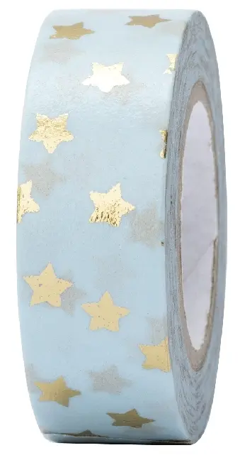 Tape Sterne Gold, Hot Foil