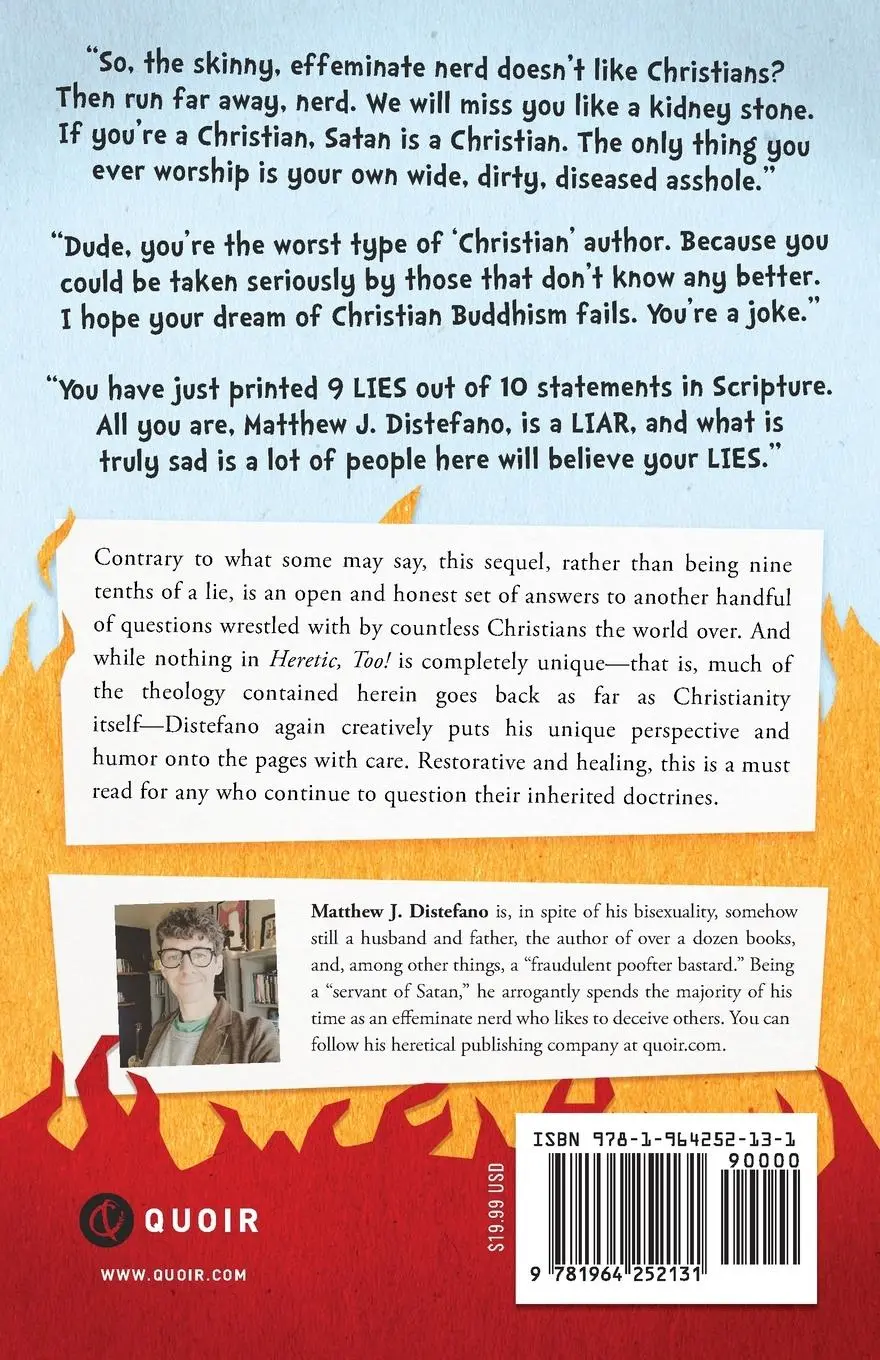 Rückseite: 9781964252131 | Heretic, Too! | Matthew J. Distefano | Taschenbuch | Englisch | 2024