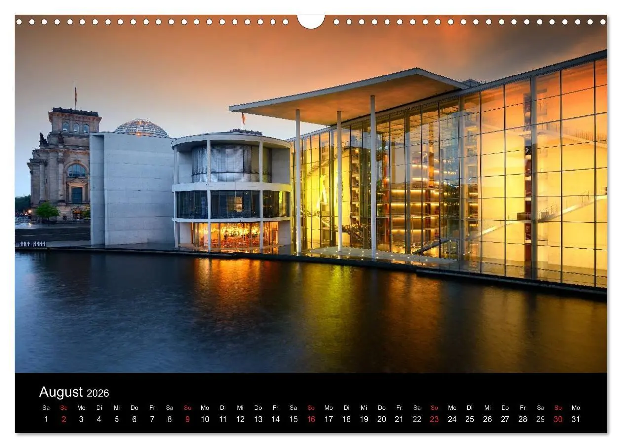 Bild: 9783516192131 | Berlin (Wandkalender 2026 DIN A3 quer), CALVENDO Monatskalender | 2026