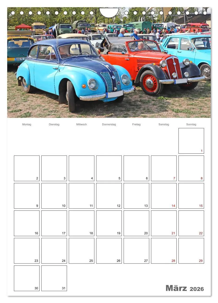 Bild: 9783516402131 | Ost-Oldtimer in Magdeburg (Wandkalender 2026 DIN A4 hoch), CALVENDO...