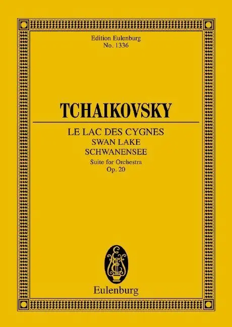Cover: 9783795762131 | Schwanensee | Ballettsuite. op. 20. CW 13. Orchester. Studienpartitur.