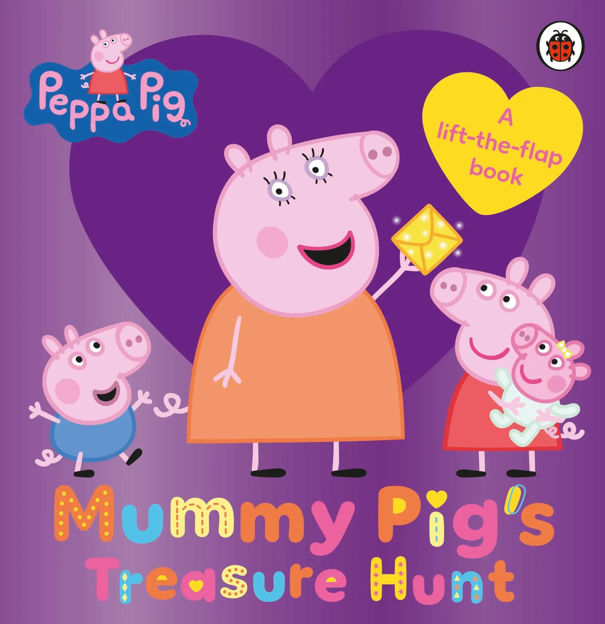 Cover: 9780241782231 | Peppa Pig: Mummy Pig's Treasure Hunt | A lift-the-flap book | Peppa