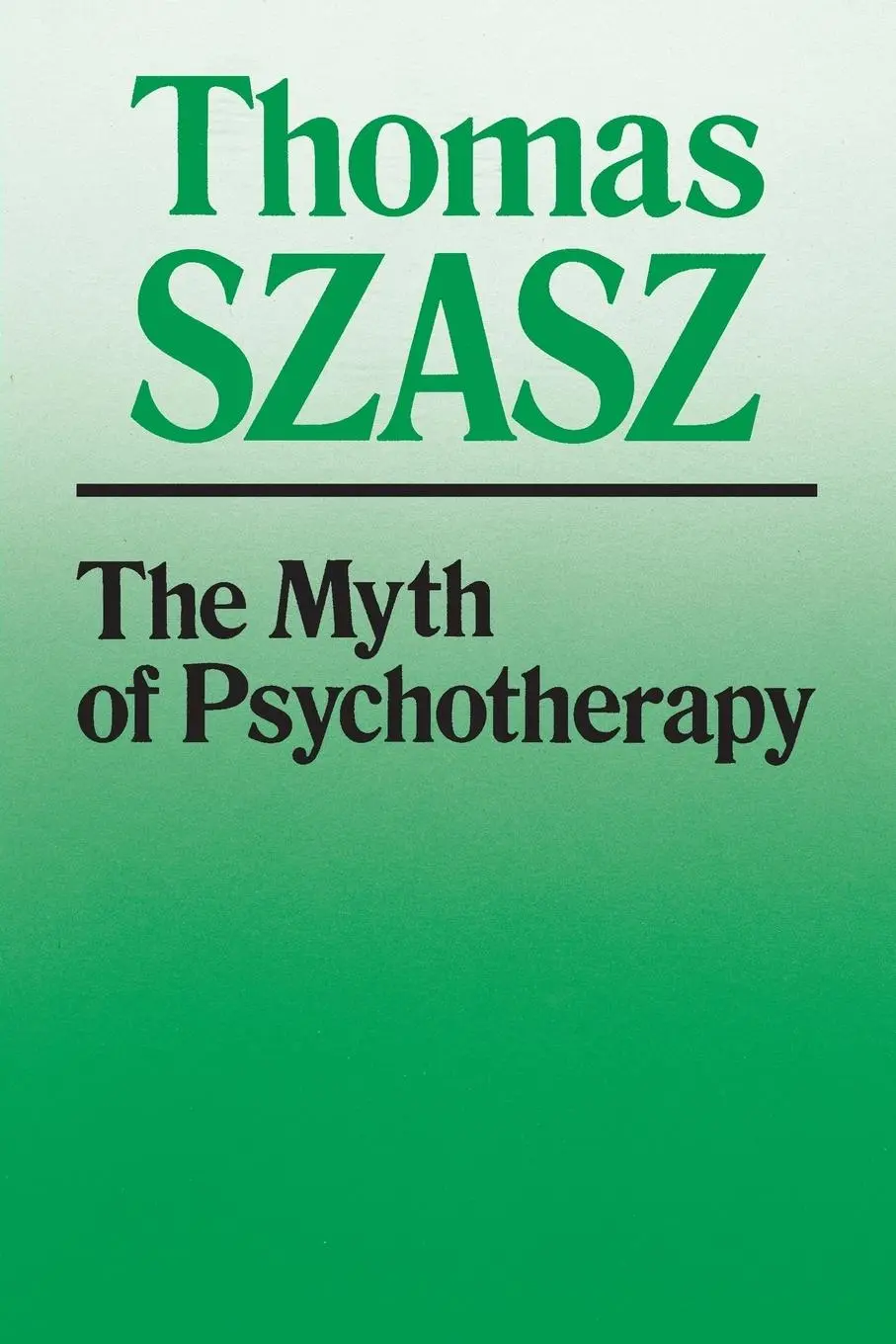 Cover: 9780815602231 | The Myth of Psychotherapy | Thomas Szasz | Taschenbuch | Englisch