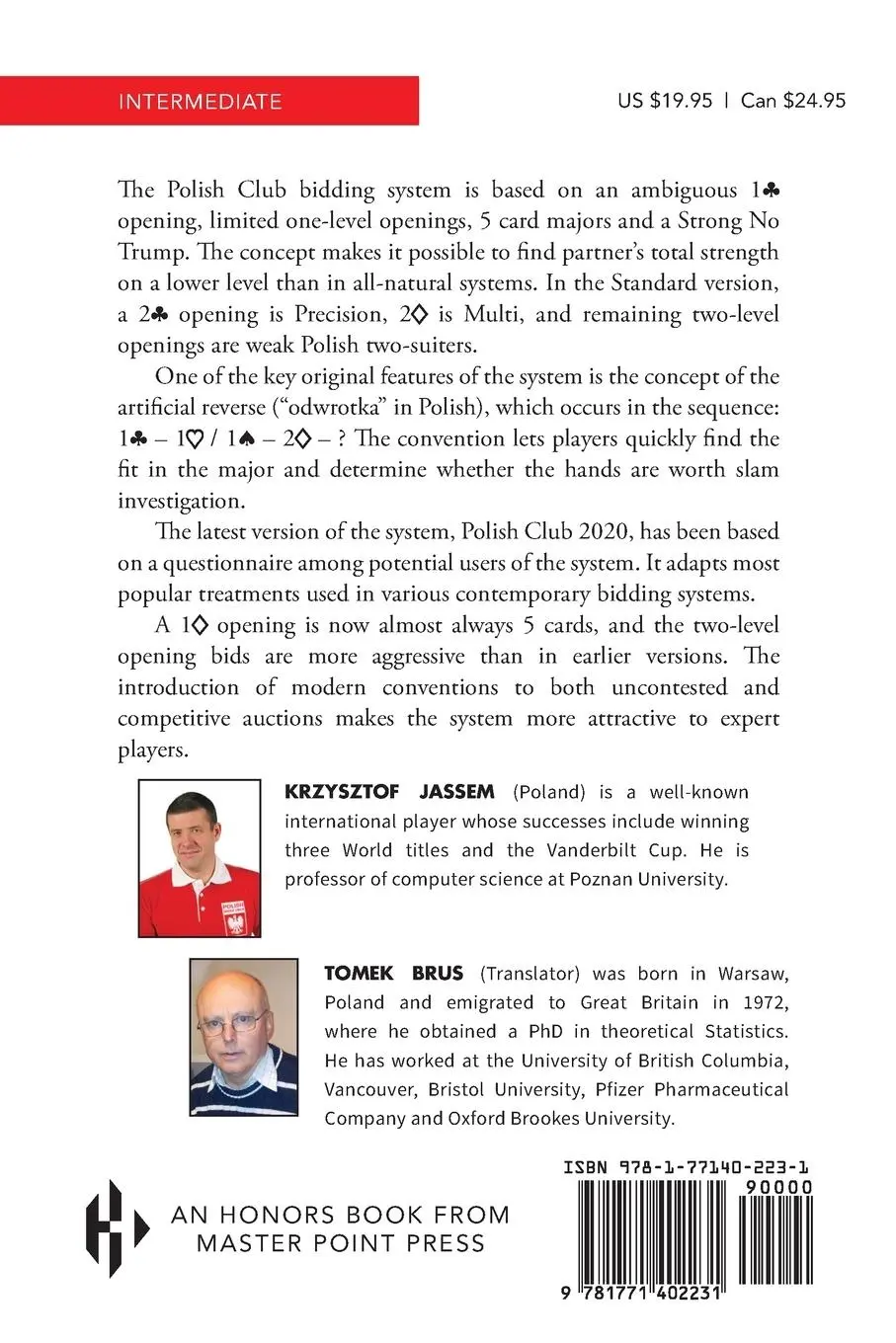 Rückseite: 9781771402231 | Polish Club 2020: Standard | Krzysztof Jassem | Taschenbuch | Englisch