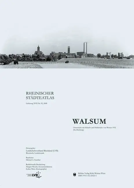 Cover: 9783412202231 | Walsum | LVR-Institut f. Landeskunde u. Regionalgeschichte | Buch