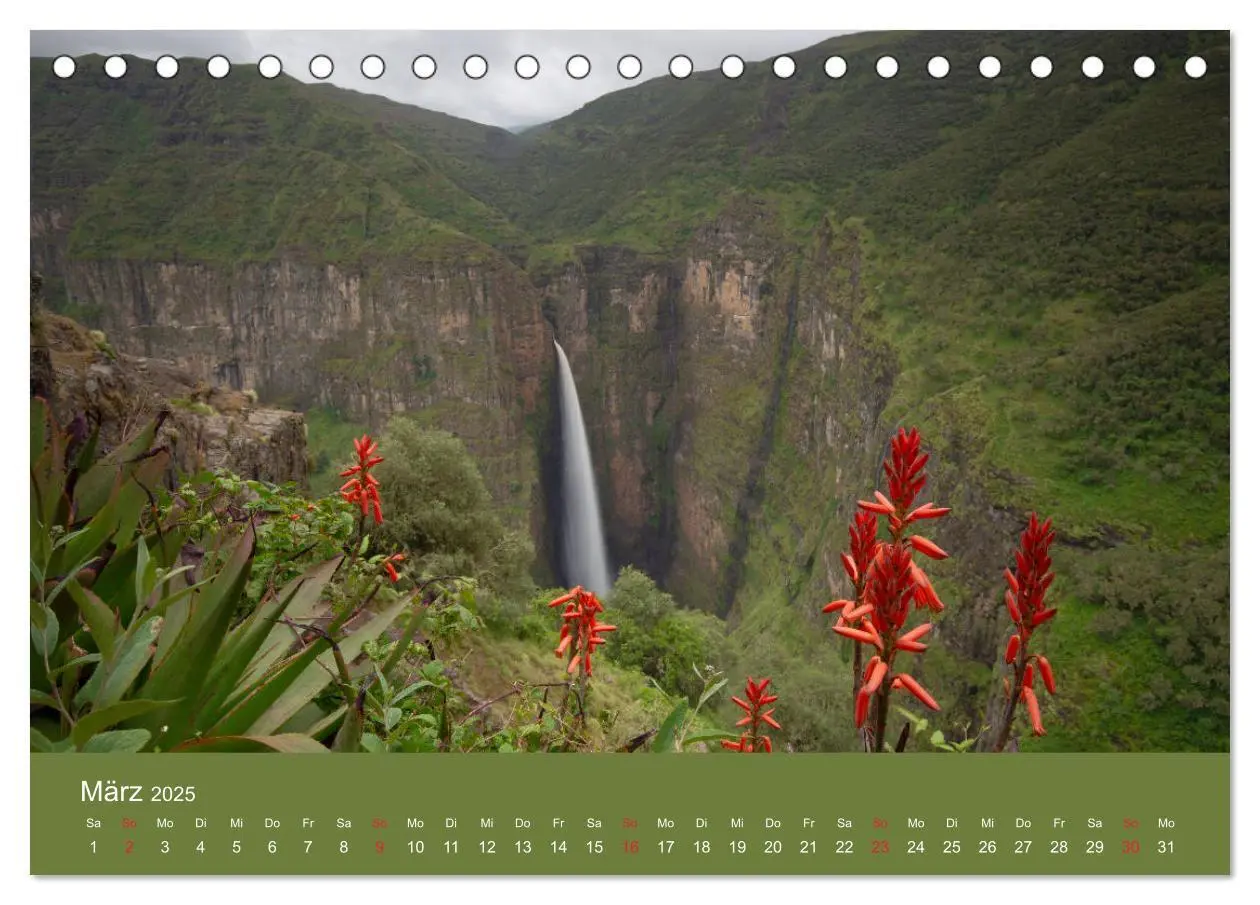 Bild: 9783435142231 | Äthiopien Landschaften der Gegensätze (Tischkalender 2025 DIN A5...