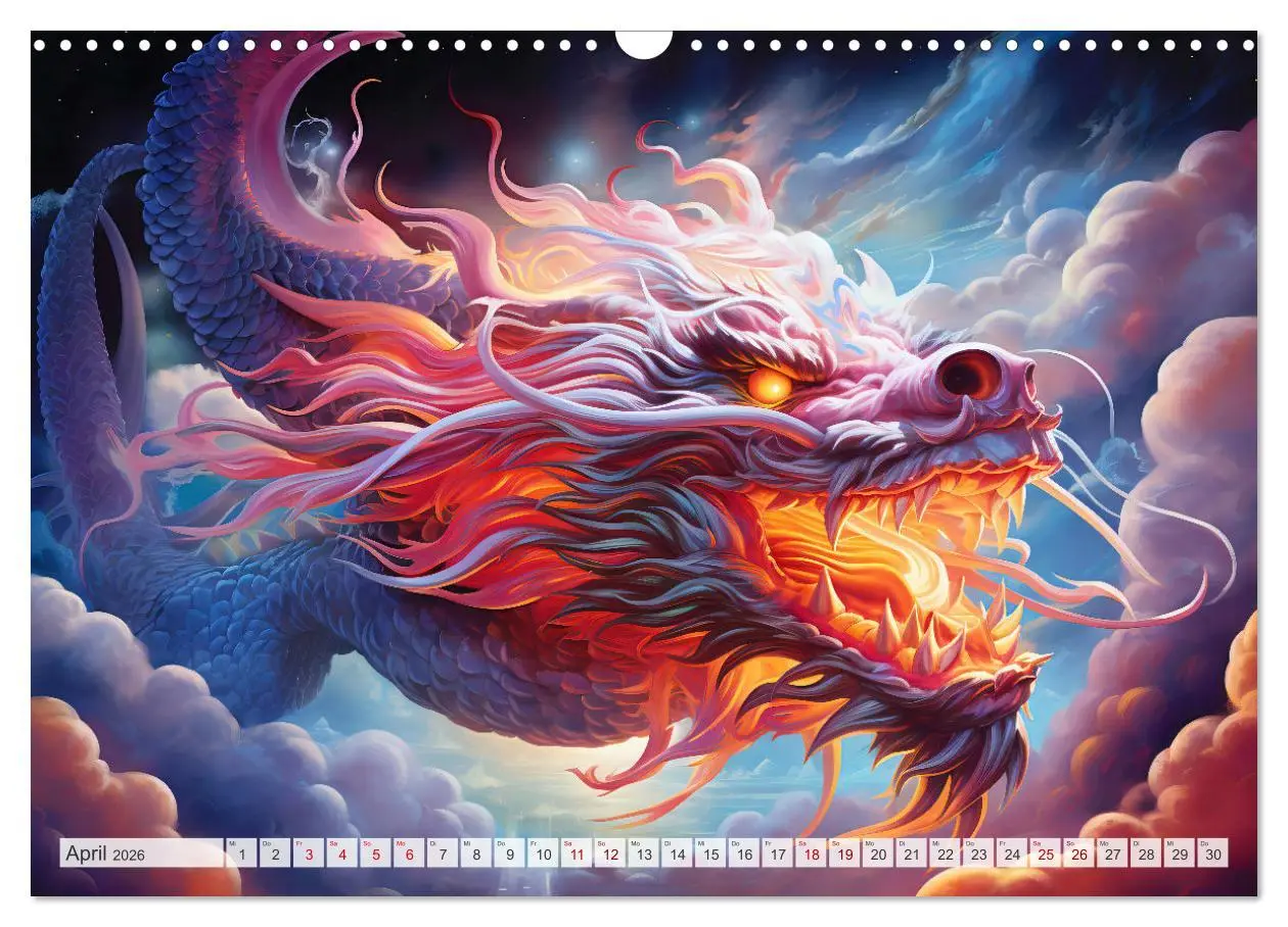 Bild: 9783457472231 | Jahr des Drachen - Im Stil des chinesischen Tierkreiszeichens...