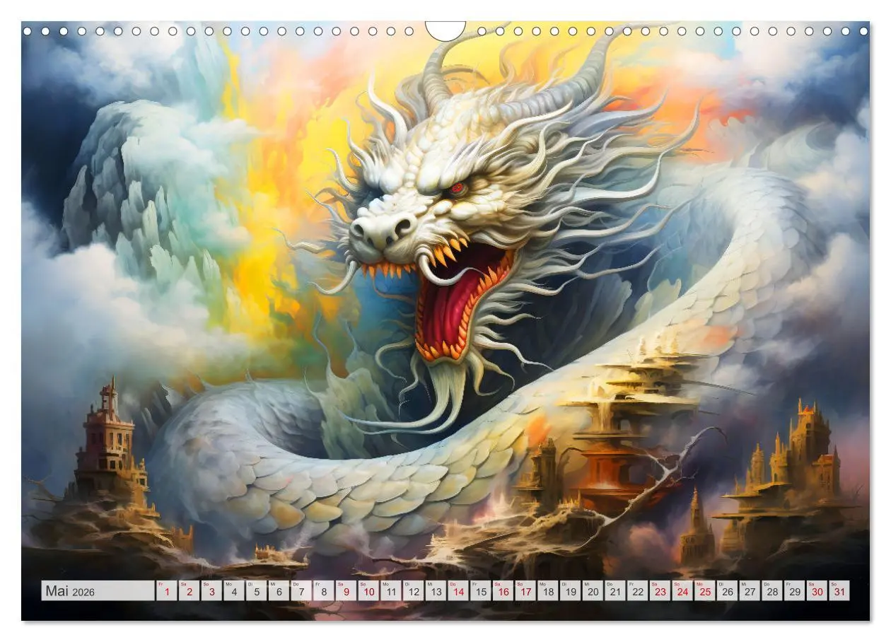 Bild: 9783457472231 | Jahr des Drachen - Im Stil des chinesischen Tierkreiszeichens...