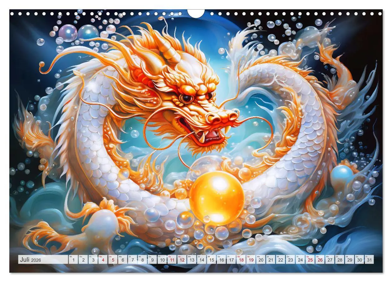 Bild: 9783457472231 | Jahr des Drachen - Im Stil des chinesischen Tierkreiszeichens...