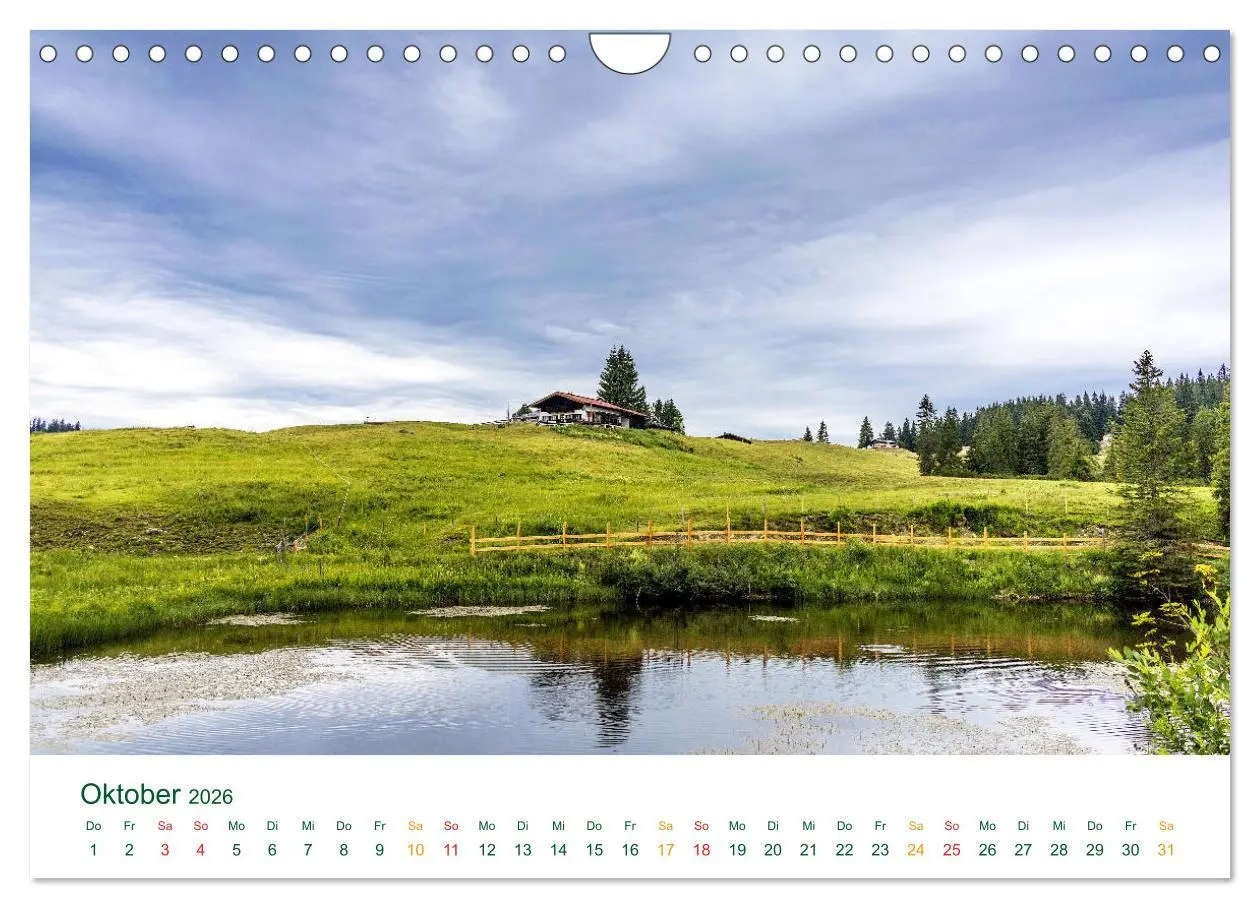 Bild: 9783457782231 | Auf der Winklmoosalm (Wandkalender 2026 DIN A4 quer), CALVENDO...