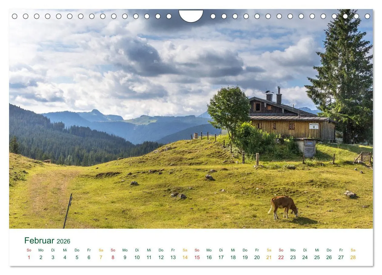 Bild: 9783457782231 | Auf der Winklmoosalm (Wandkalender 2026 DIN A4 quer), CALVENDO...