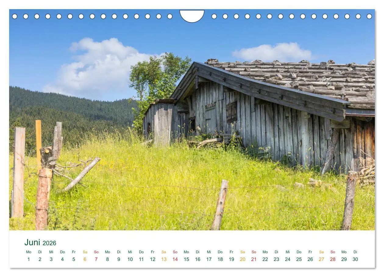 Bild: 9783457782231 | Auf der Winklmoosalm (Wandkalender 2026 DIN A4 quer), CALVENDO...