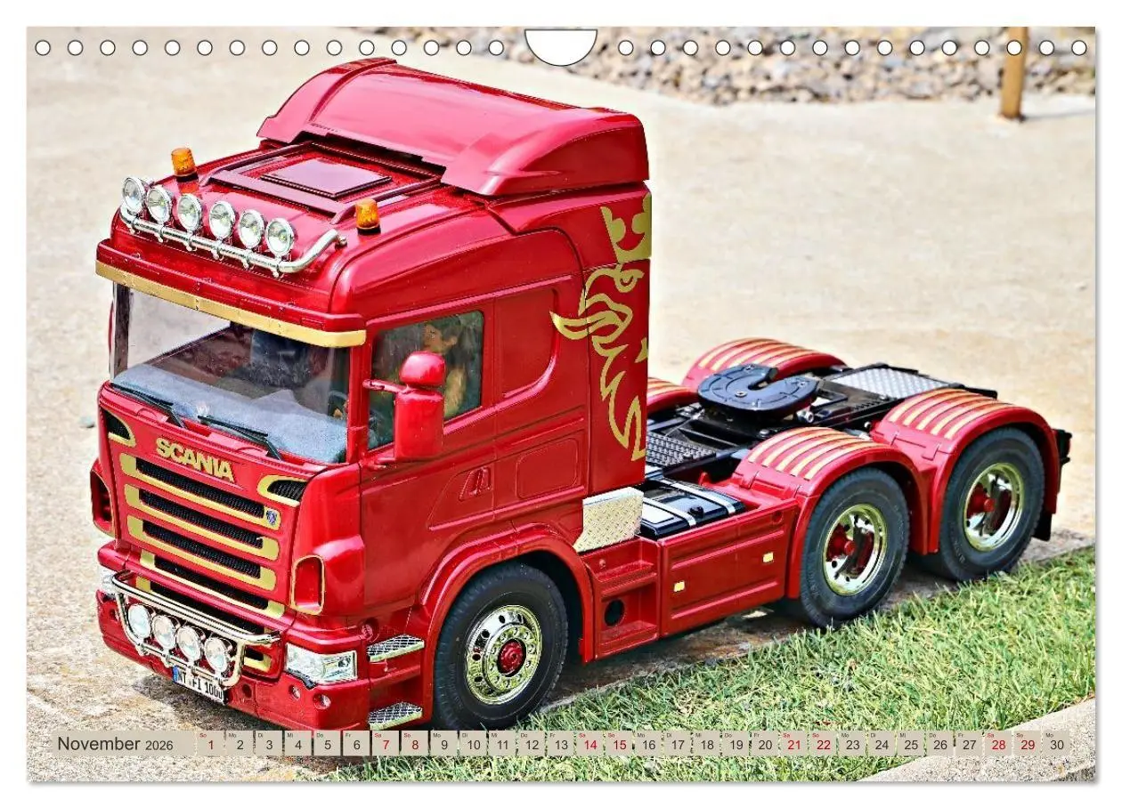 Bild: 9783457852231 | LKW Modelle beim Dampfmodellbautreffen in Bisingen (Wandkalender...