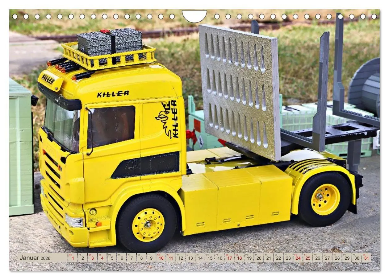 Bild: 9783457852231 | LKW Modelle beim Dampfmodellbautreffen in Bisingen (Wandkalender...