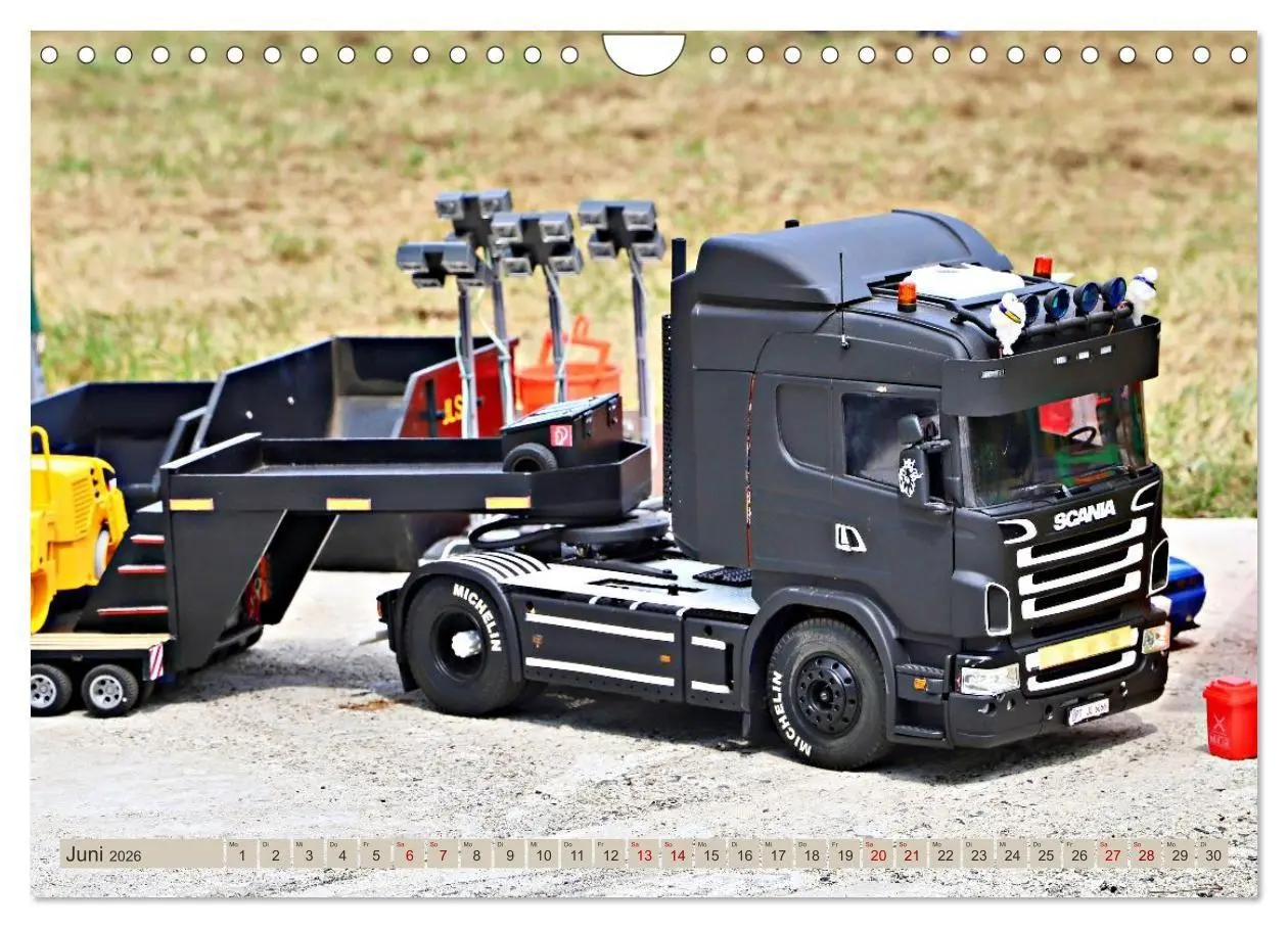 Bild: 9783457852231 | LKW Modelle beim Dampfmodellbautreffen in Bisingen (Wandkalender...