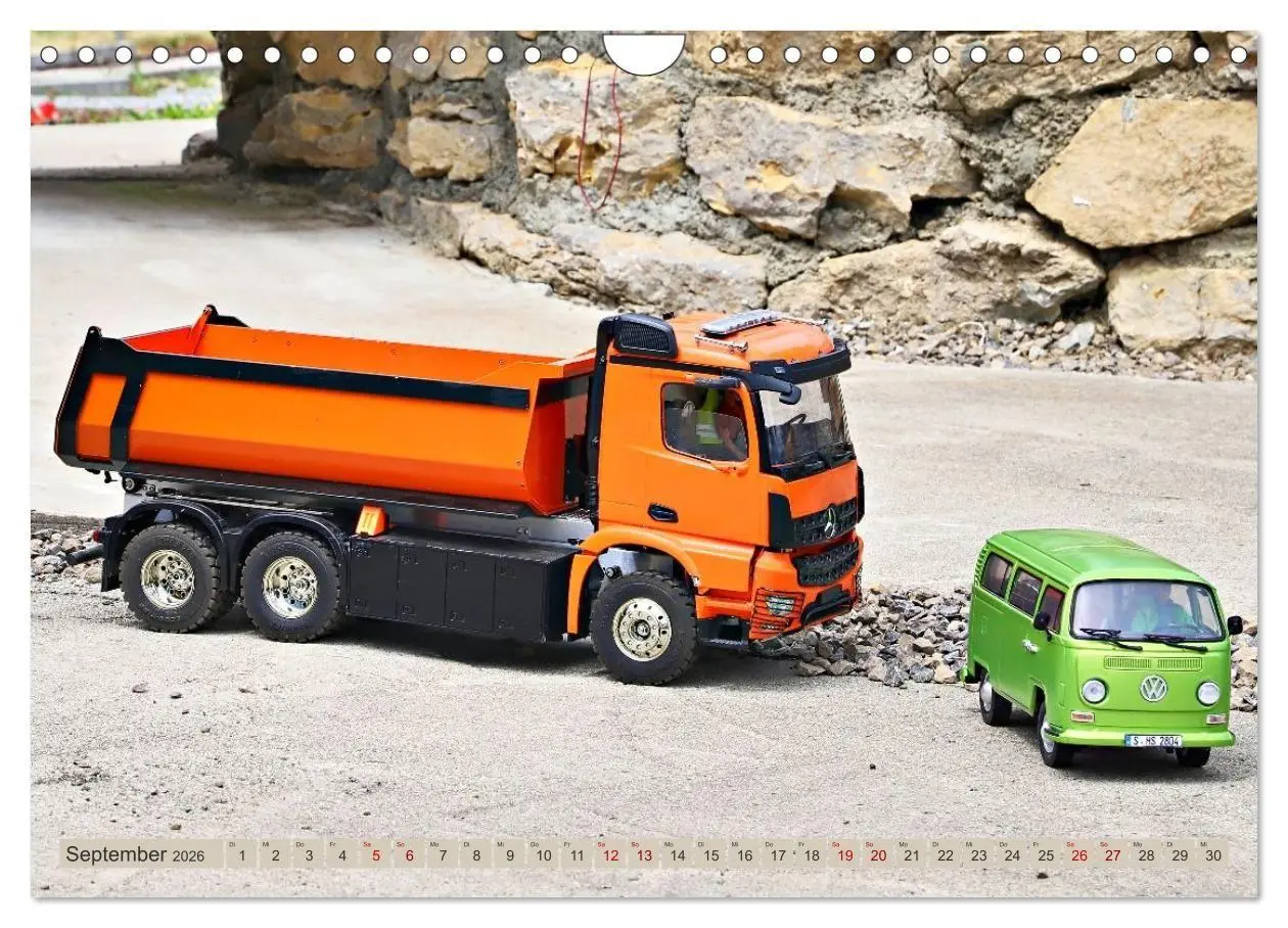 Bild: 9783457852231 | LKW Modelle beim Dampfmodellbautreffen in Bisingen (Wandkalender...