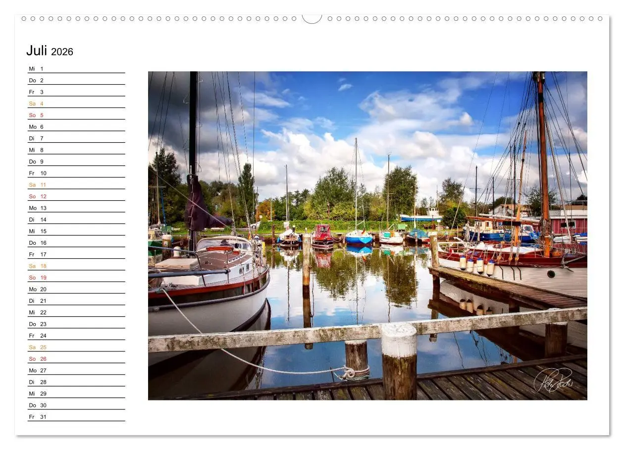 Bild: 9783516182231 | Friesland - am Vareler Hafen (Wandkalender 2026 DIN A2 quer),...