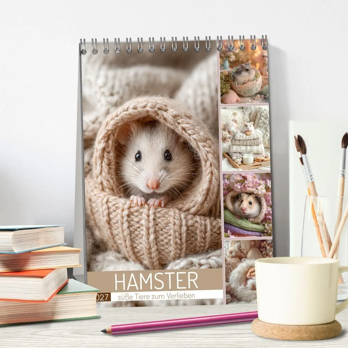 Bild: 9783516872231 | Hamster - süße Tiere zum Verlieben (Tischkalender 2027 DIN A5...