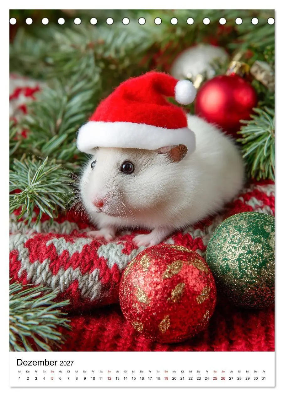 Bild: 9783516872231 | Hamster - süße Tiere zum Verlieben (Tischkalender 2027 DIN A5...
