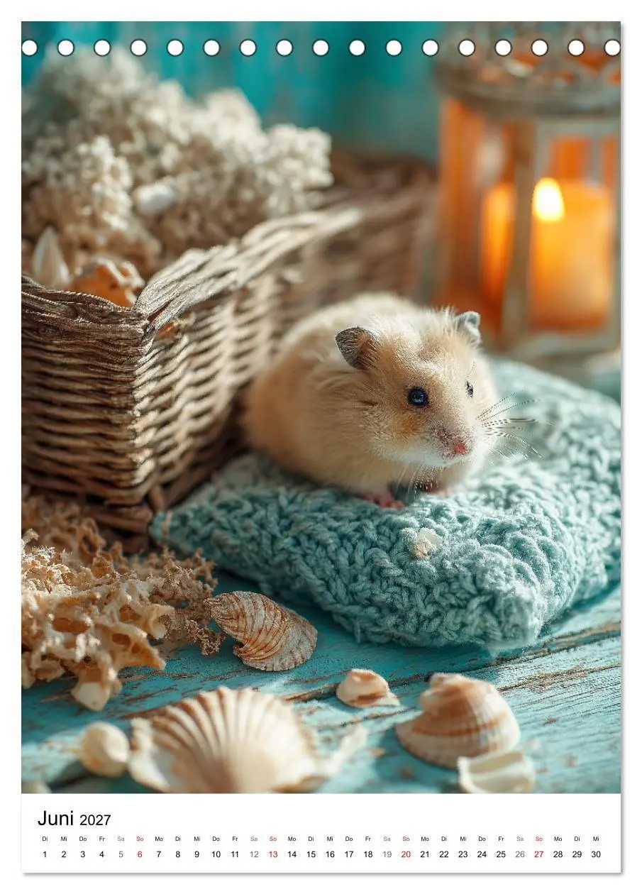 Bild: 9783516872231 | Hamster - süße Tiere zum Verlieben (Tischkalender 2027 DIN A5...