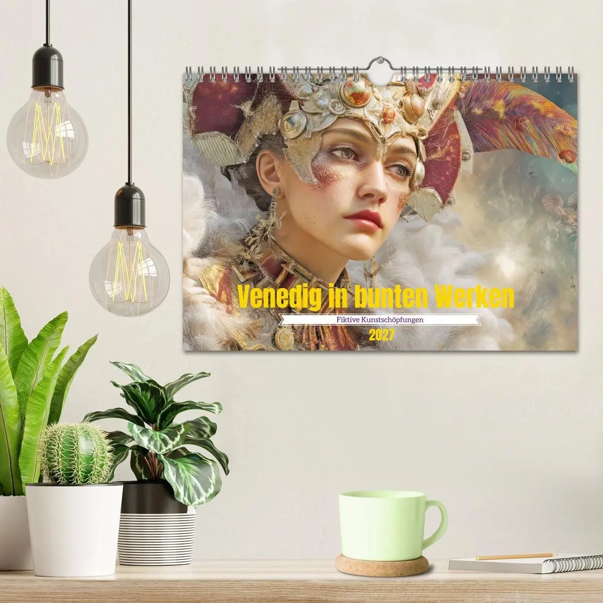 Bild: 9783569722231 | Venedig in bunten Werken - Fiktive Kunstschöpfungen (Wandkalender...