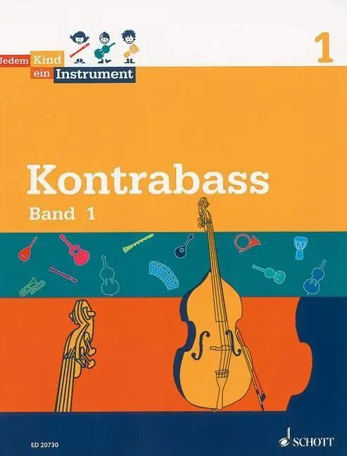 Cover: 9783795752231 | Kontrabass 1 | Schülerheft, Jedem Kind ein Instrument | Koop | 80 S.