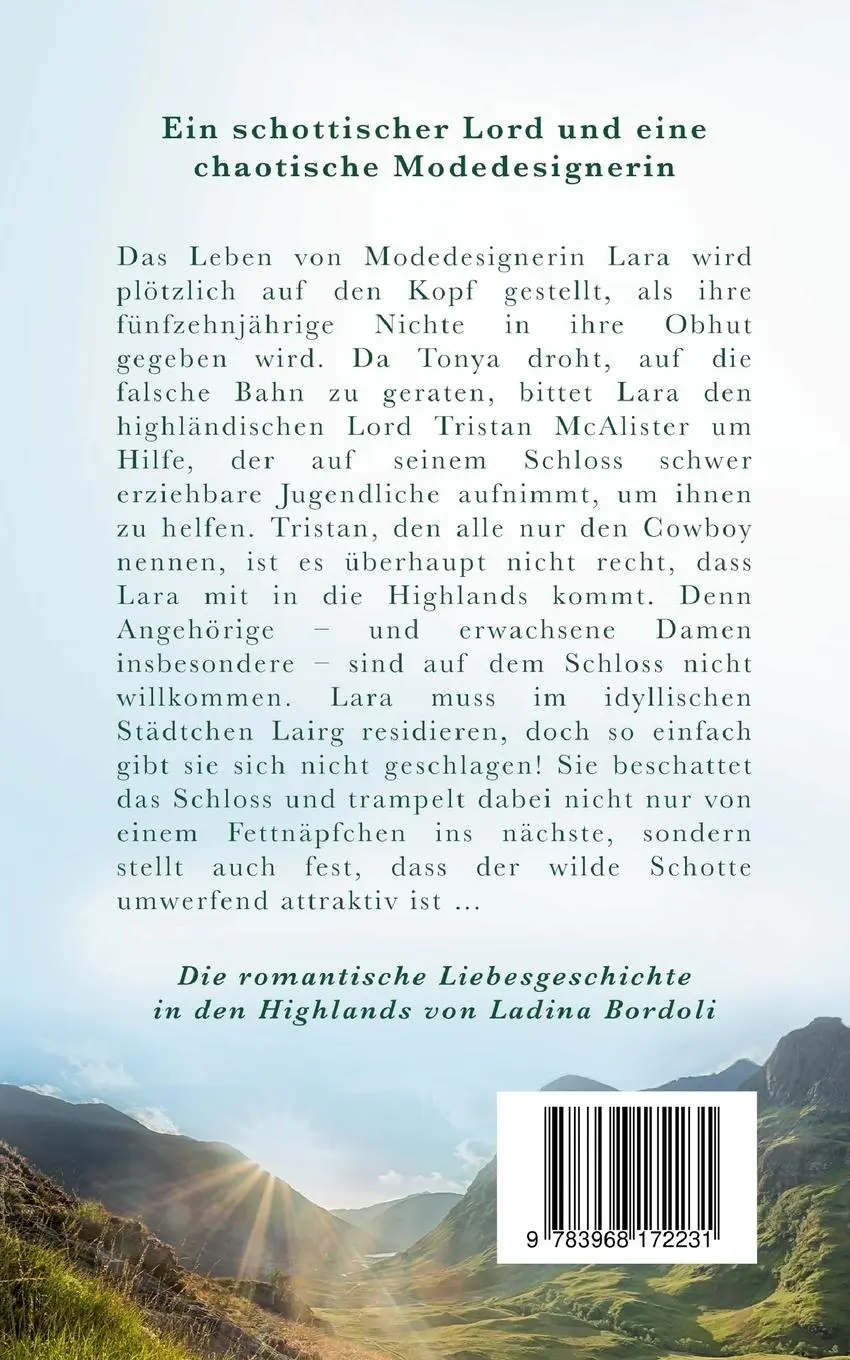 Rückseite: 9783968172231 | Verliebt in den Highlands | Ein Liebesroman in Schottland | Bordoli