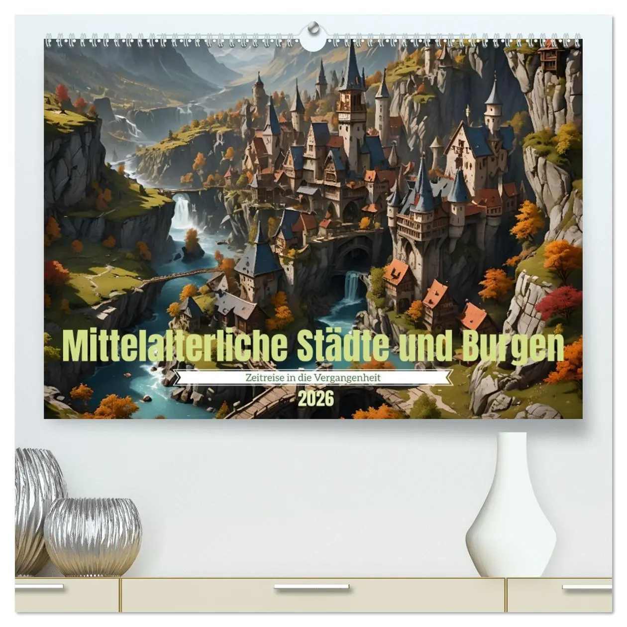Cover: 9783457392331 | Mittelalterliche Städte und Burgen (hochwertiger Premium...