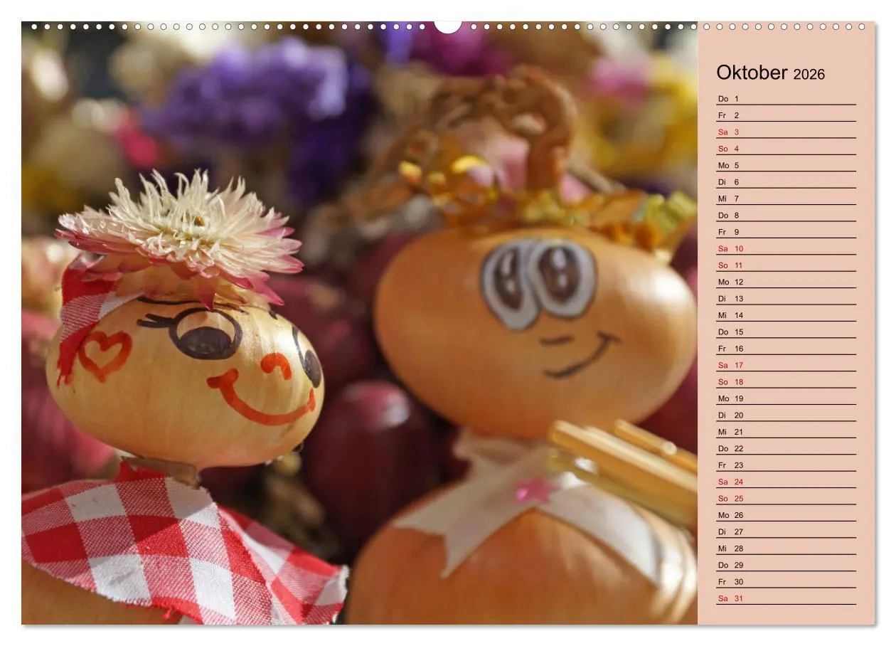 Bild: 9783457842331 | In Weimar ist Zwiebelmarkt (Wandkalender 2026 DIN A2 quer),...