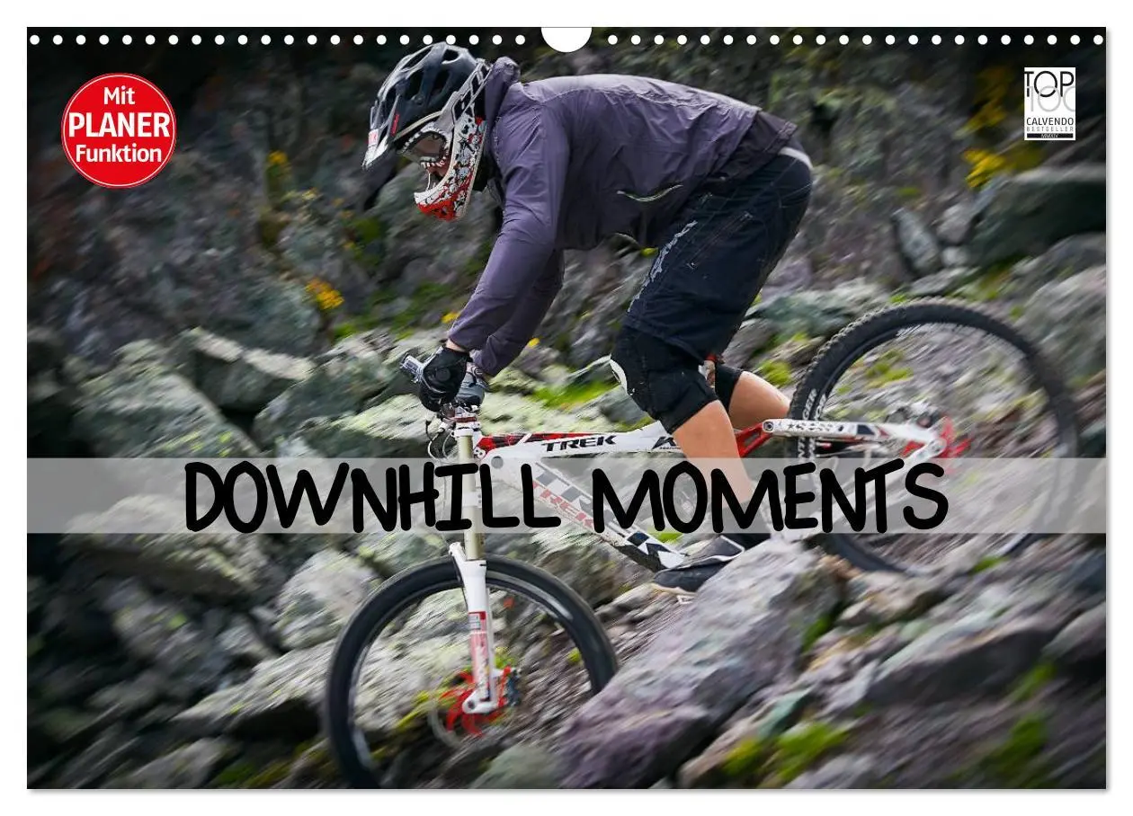 Cover: 9783516002331 | Downhill Moments (Wandkalender 2026 DIN A3 quer), CALVENDO...