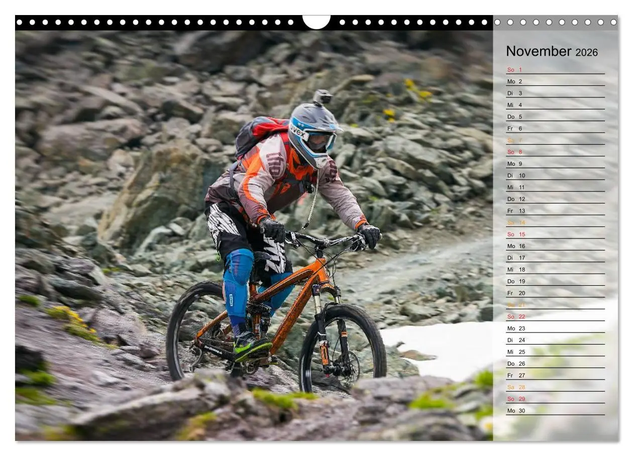 Bild: 9783516002331 | Downhill Moments (Wandkalender 2026 DIN A3 quer), CALVENDO...