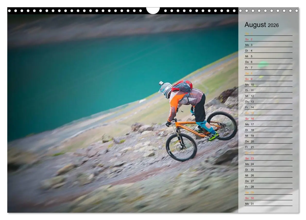 Bild: 9783516002331 | Downhill Moments (Wandkalender 2026 DIN A3 quer), CALVENDO...