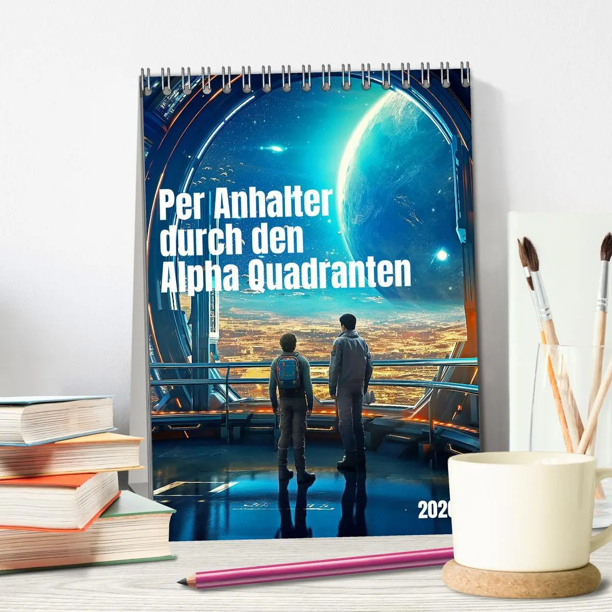 Bild: 9783516312331 | Per Anhalter durch den Alpha Quadranten (Tischkalender 2026 DIN A5...