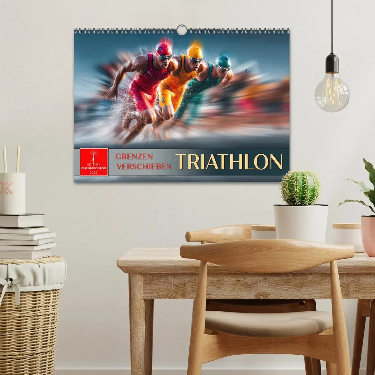 Bild: 9783516622331 | Triathlon - Grenzen verschieben (Wandkalender 2026 DIN A3 quer),...