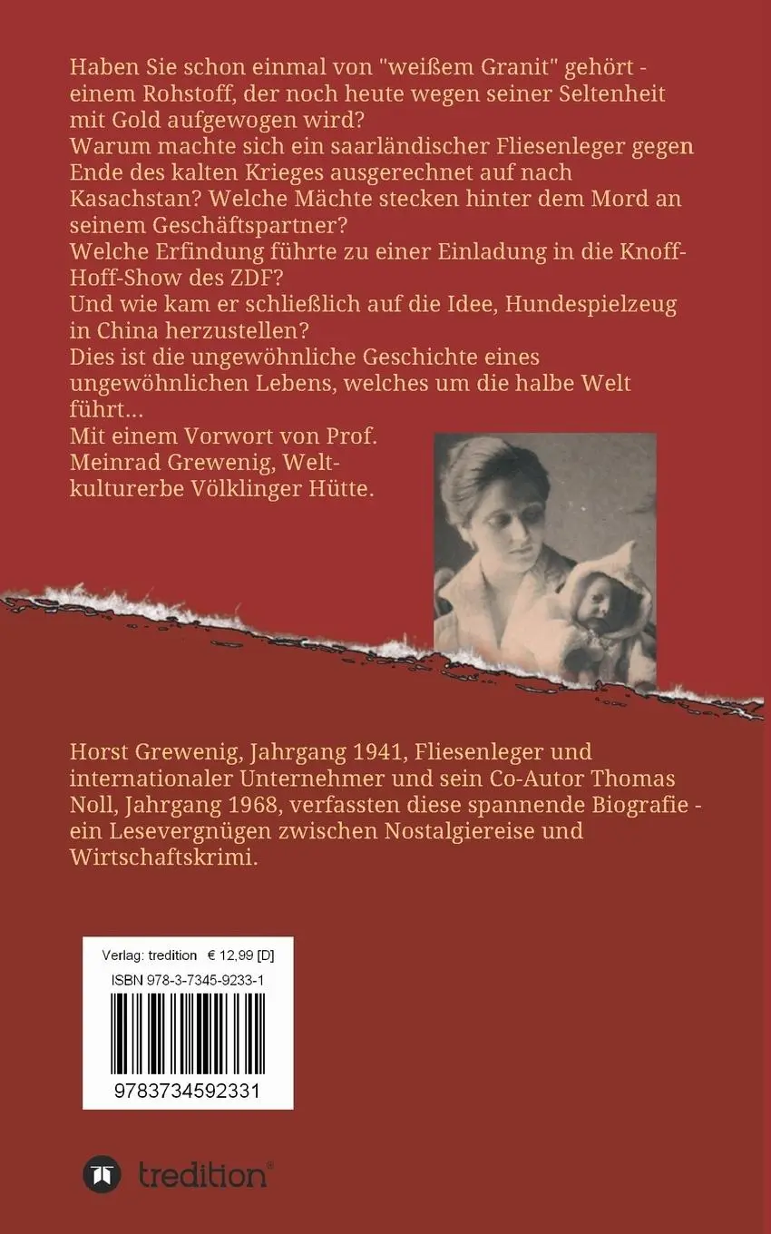 Rückseite: 9783734592331 | Die goldene Arschkarte | Eine internationale saarländische Biografie