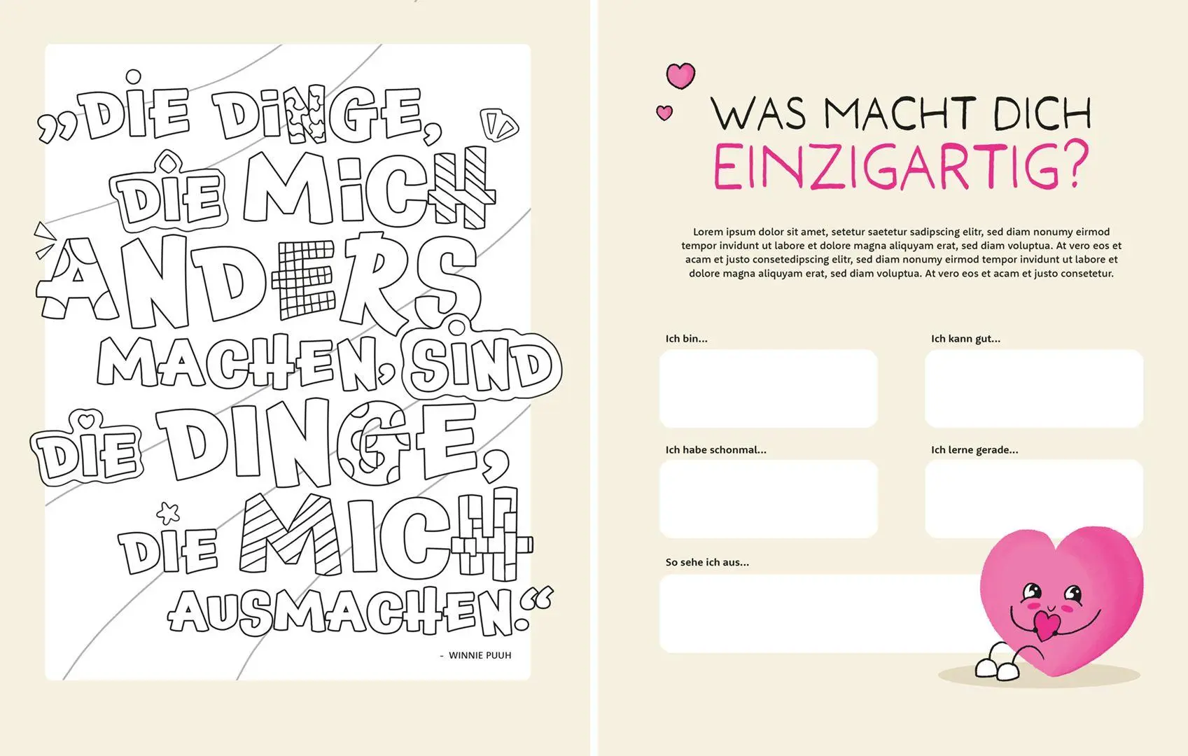 Bild: 9783735892331 | Little Hearts - Big Feelings - Mein Gefühle-Malbuch | Martina Helfrich