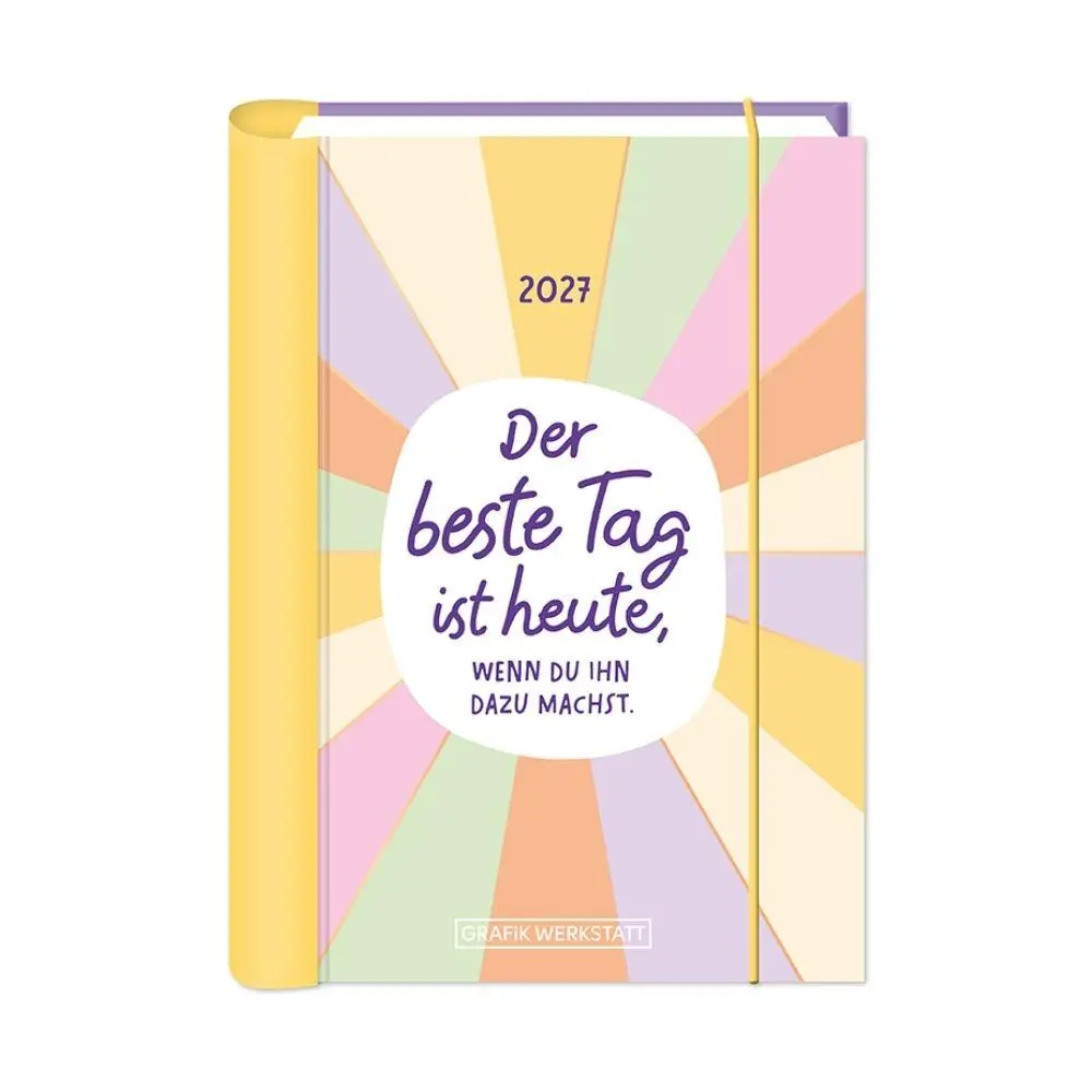 Cover: 9783986362331 | Terminplaner 2027 Der beste Tag | Terminplaner Hardcover | Original