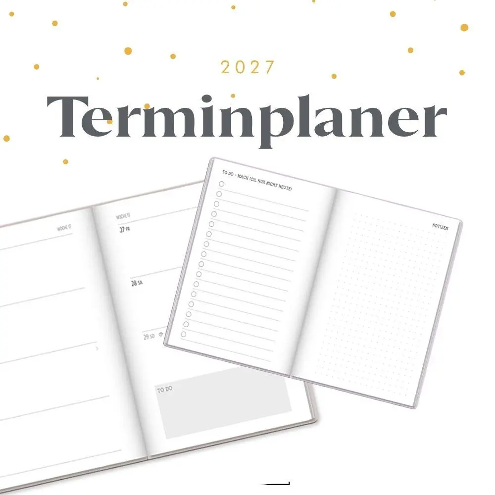 Bild: 9783986362331 | Terminplaner 2027 Der beste Tag | Terminplaner Hardcover | Original
