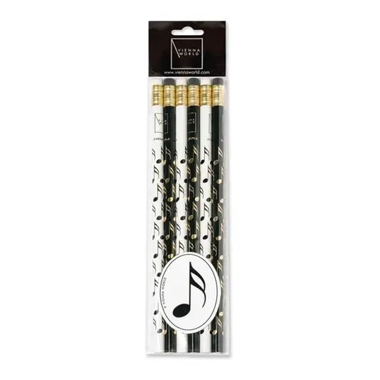 Cover: 9120030452431 | Pencil set Note b/w (6 pcs) | Schreibwaren | Vienna World