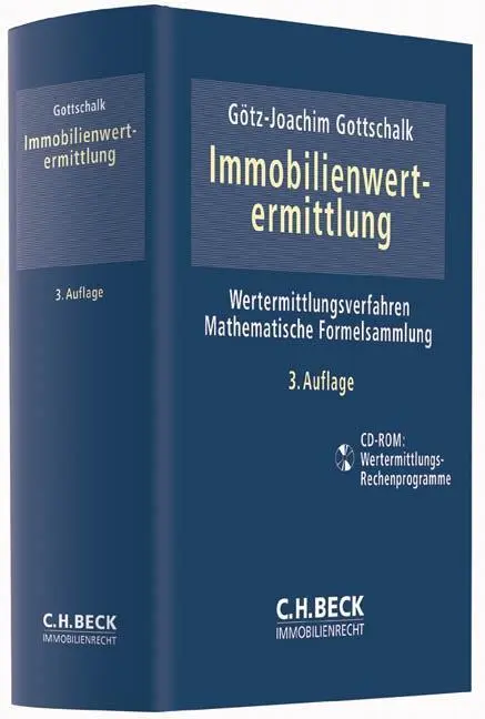 Cover: 9783406652431 | Immobilienwertermittlung | Götz-Joachim Gottschalk | Buch | CVIII
