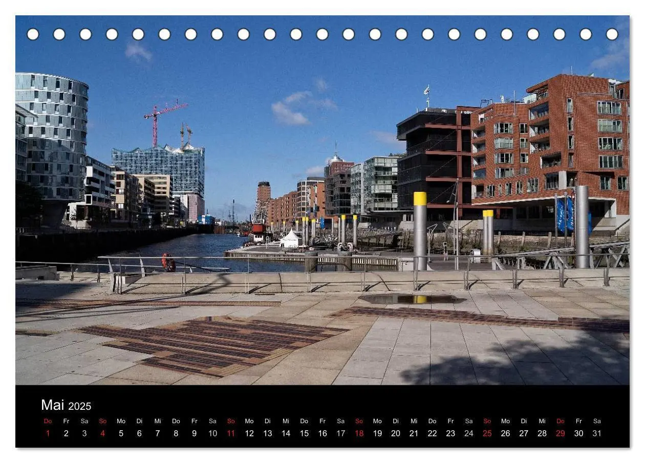 Bild: 9783435672431 | Hafencity Hamburg - die Perspektive (Tischkalender 2025 DIN A5...