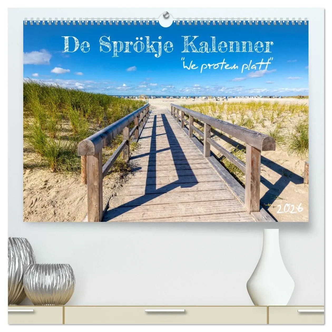 Cover: 9783457382431 | De Sprökje Kalenner "We proten platt" (hochwertiger Premium...