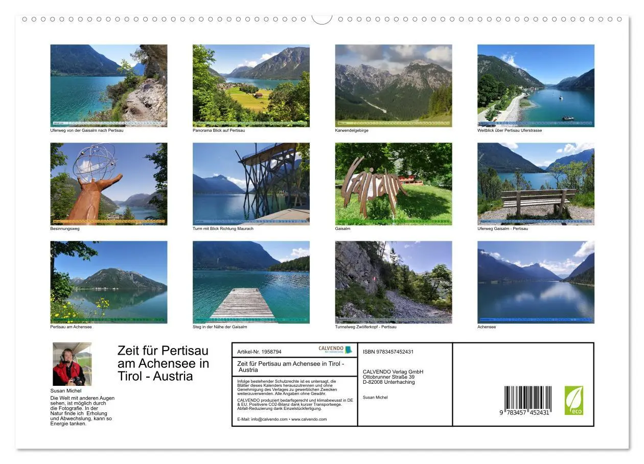 Bild: 9783457452431 | Zeit für Pertisau am Achensee in Tirol - Austria (hochwertiger...