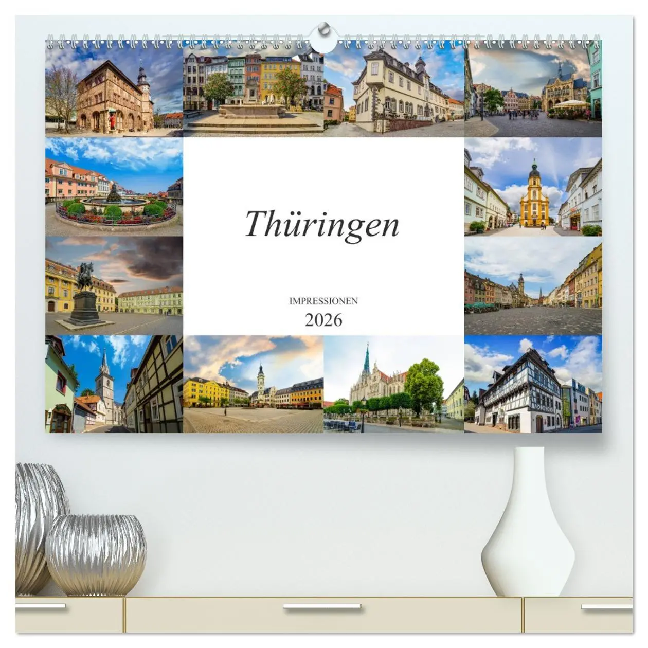Cover: 9783457692431 | Thüringen Impressionen (hochwertiger Premium Wandkalender 2026 DIN...