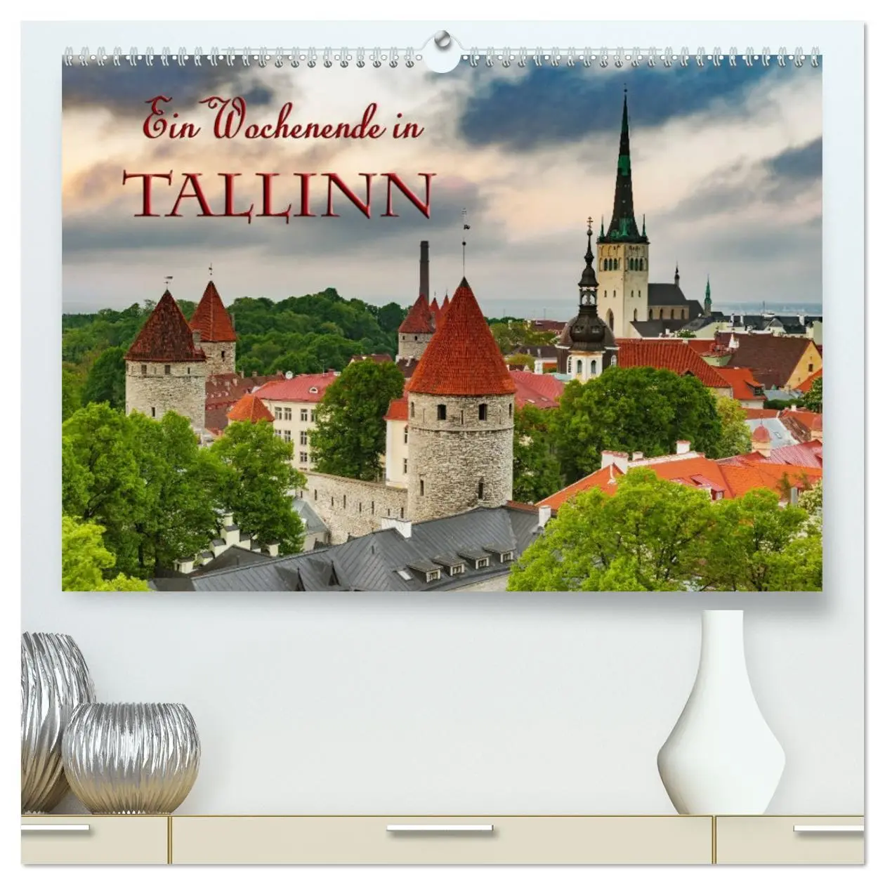 Cover: 9783457902431 | Ein Wochenende in Tallinn (hochwertiger Premium Wandkalender 2026...