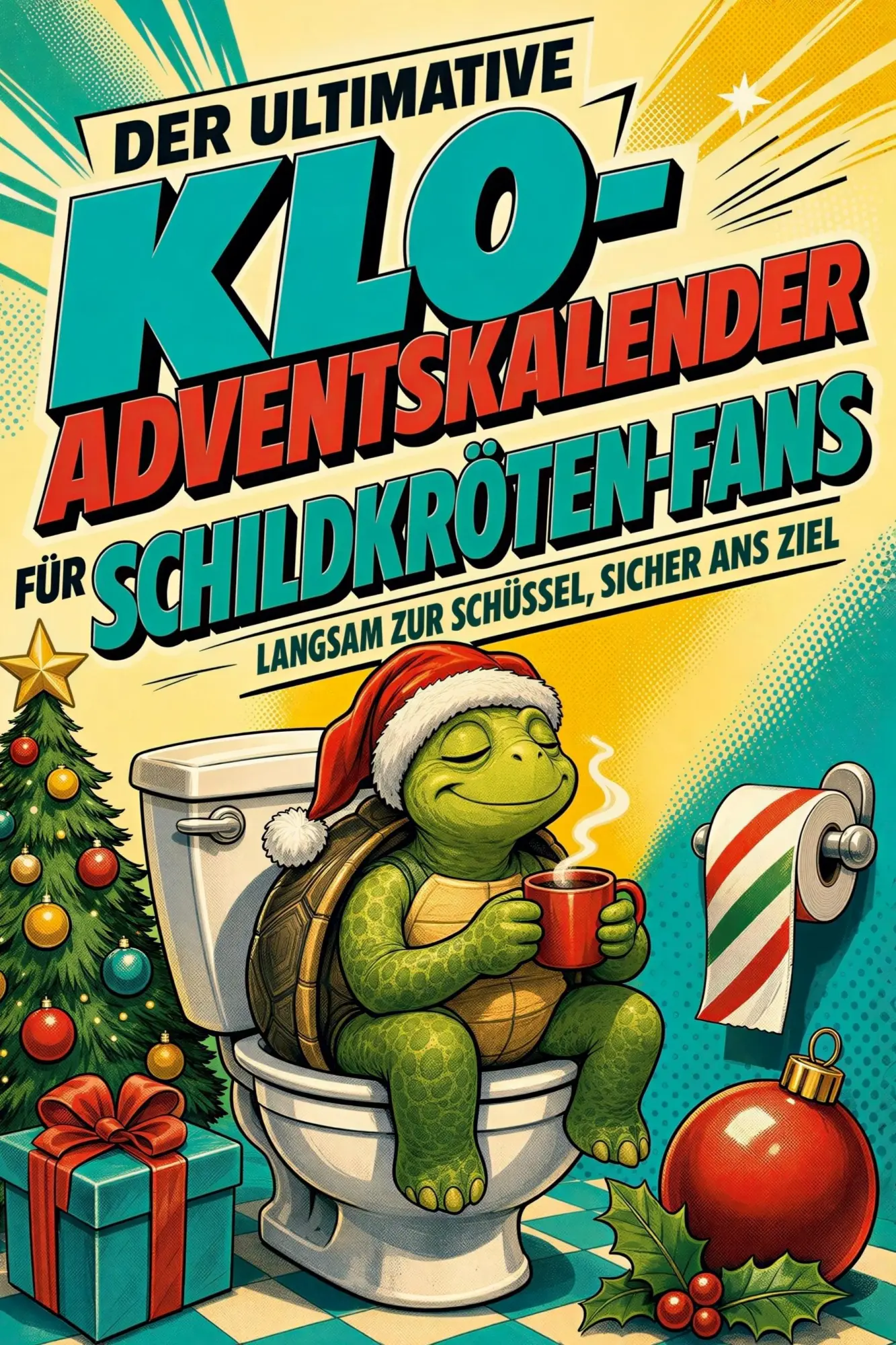 Cover: 9783696112431 | Der ultimative Klo-Adventskalender für Schildkröten-Fans | Krüger