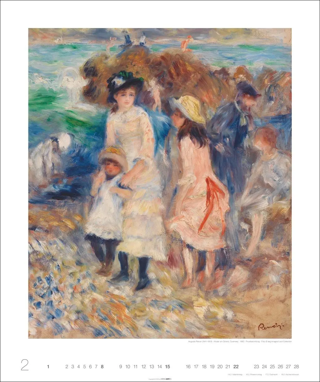Bild: 9783839902431 | Auguste Renoir Edition Kalender 2026 | Auguste Renoir | Kalender