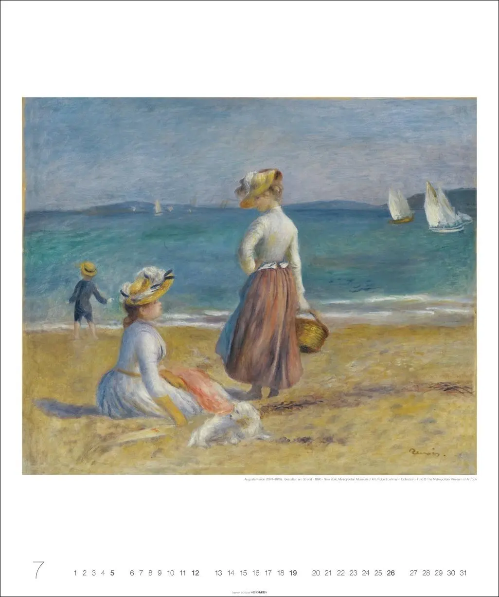 Bild: 9783839902431 | Auguste Renoir Edition Kalender 2026 | Auguste Renoir | Kalender