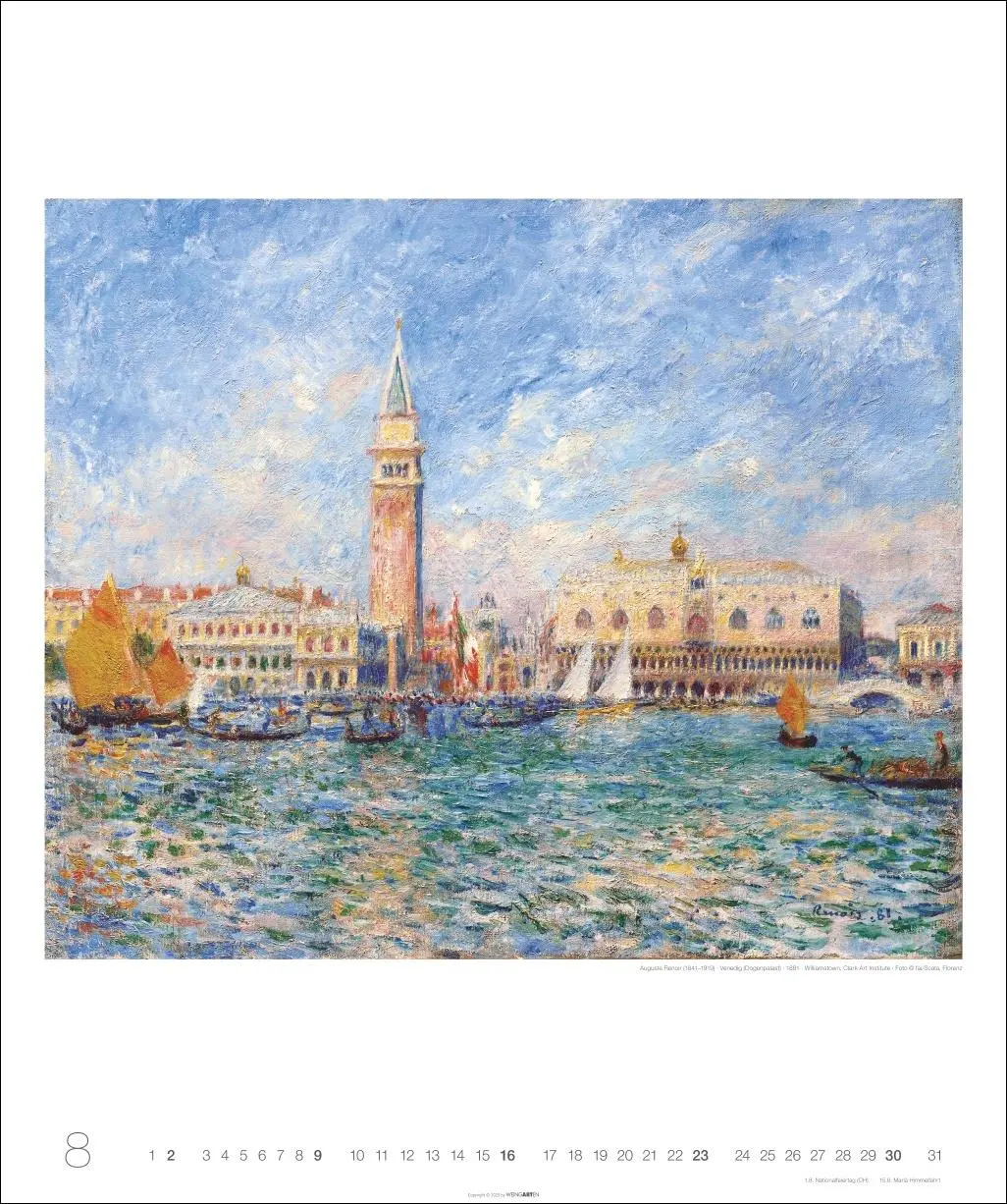 Bild: 9783839902431 | Auguste Renoir Edition Kalender 2026 | Auguste Renoir | Kalender
