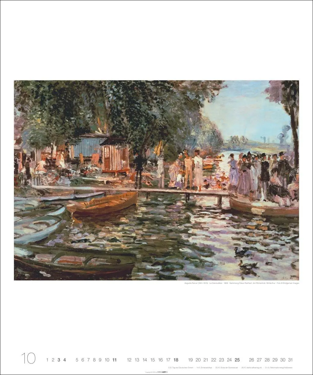 Bild: 9783839902431 | Auguste Renoir Edition Kalender 2026 | Auguste Renoir | Kalender